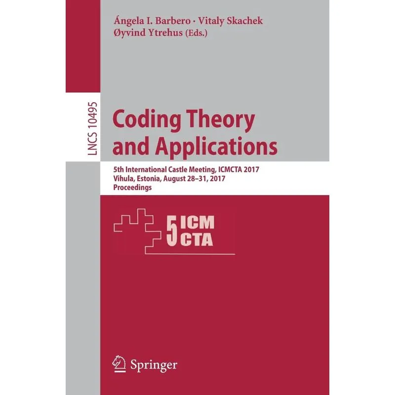 Coding Theory and Applications