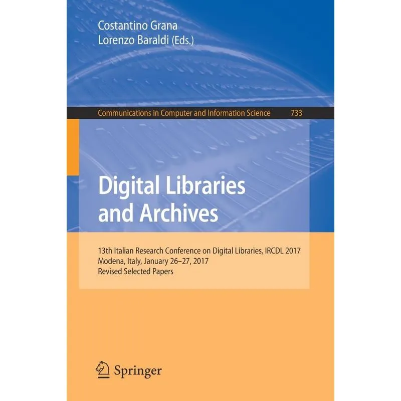 Digital Libraries and Archives