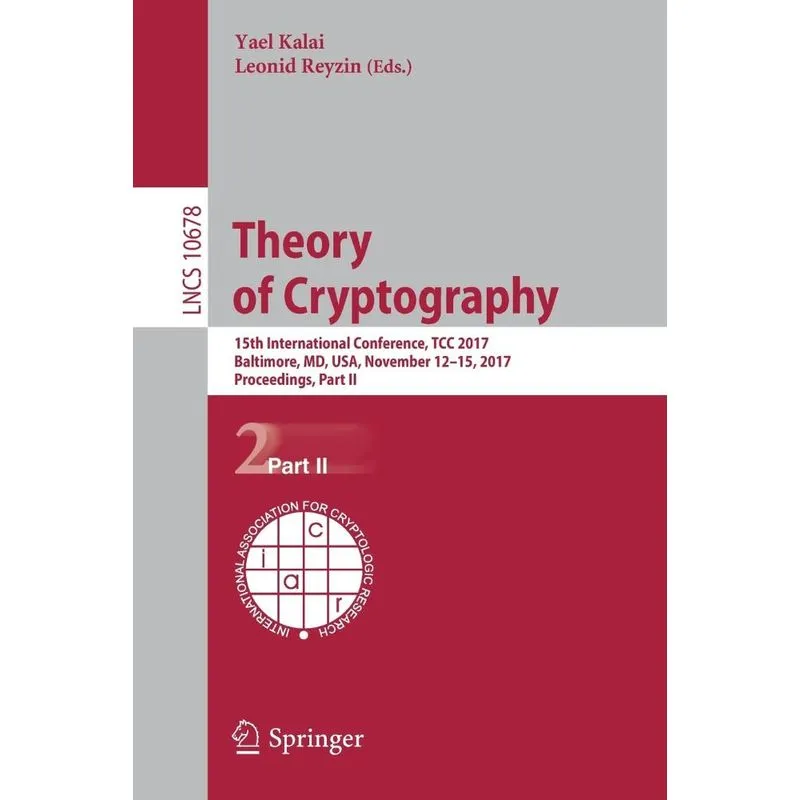 Theory of Cryptography