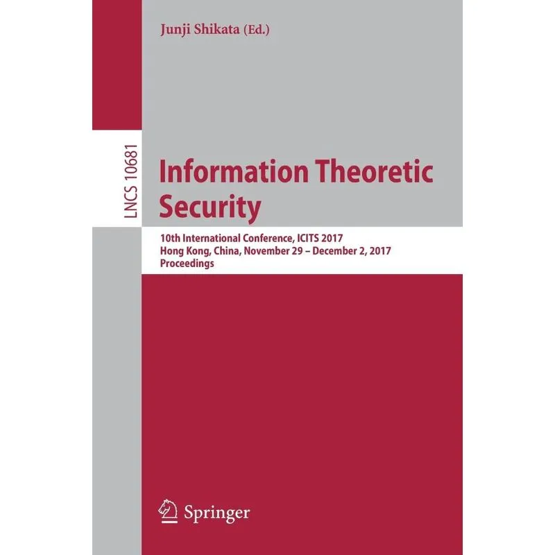Information Theoretic Security