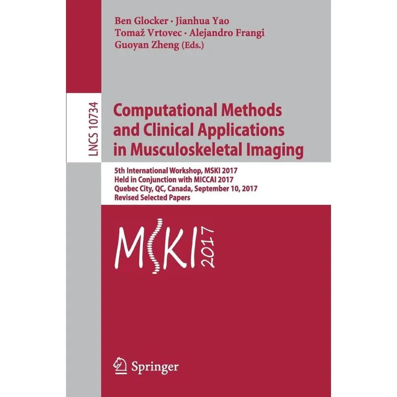 Computational Methods and Clinical Applications in Musculos