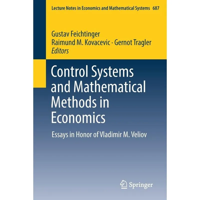 Control Systems and Mathematical Methods in Economics