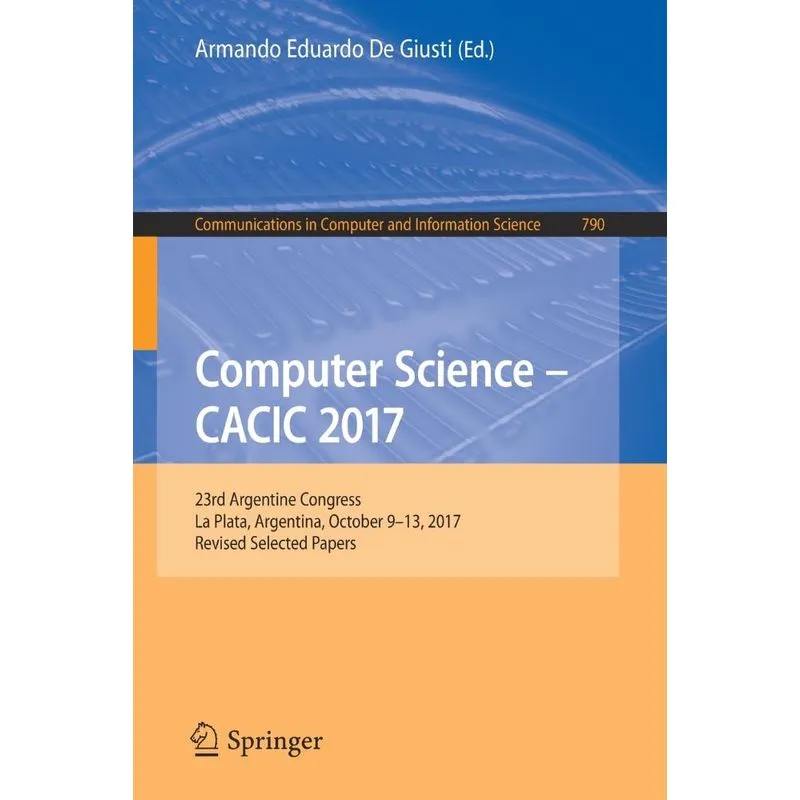 Computer Science – CACIC 2017