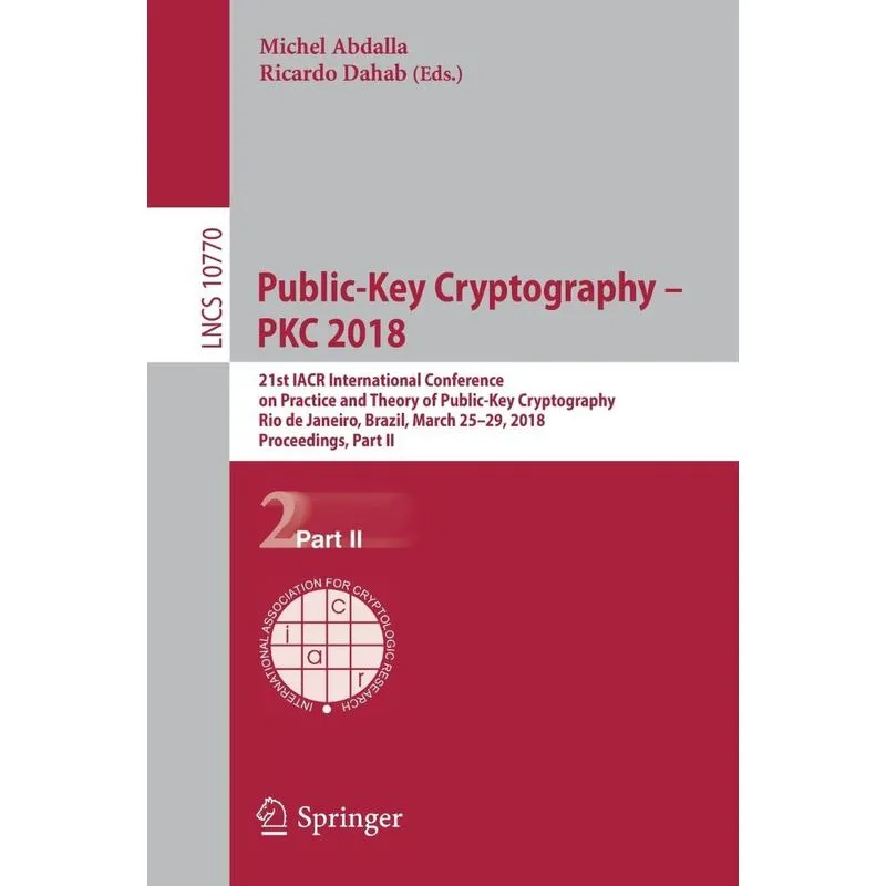 Public-Key Cryptography – PKC 2018