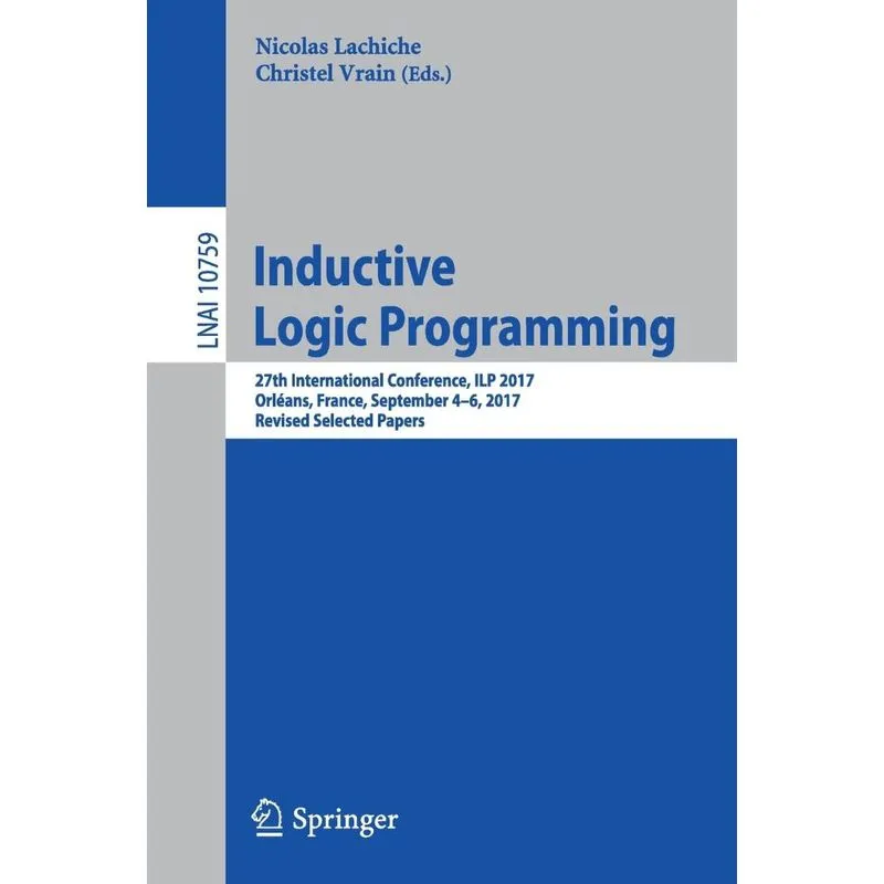 Inductive Logic Programming