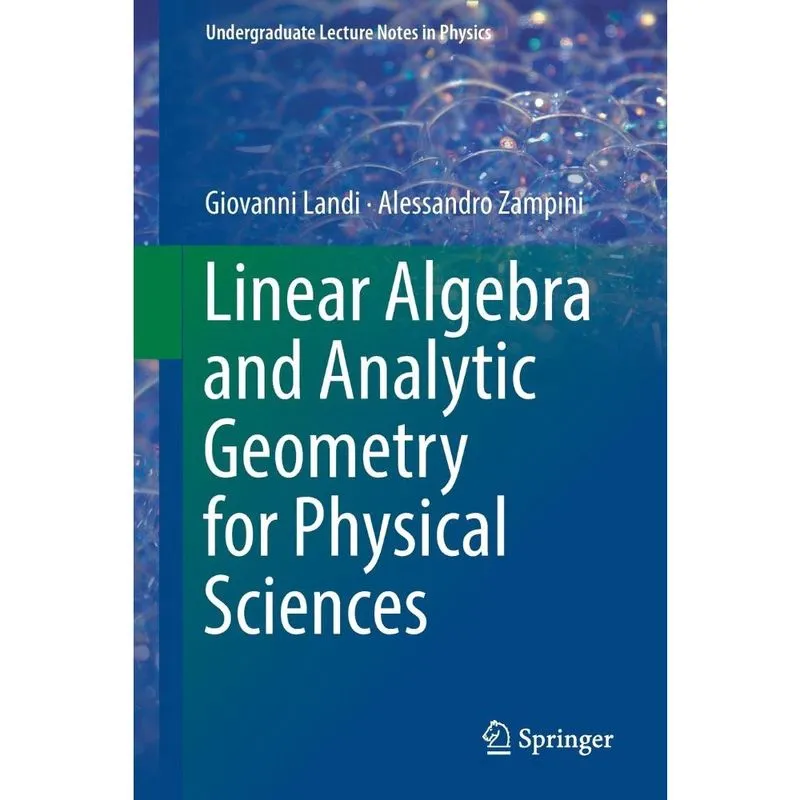 Livro Linear Algebra and Analytic Geometry for Physical Sciences