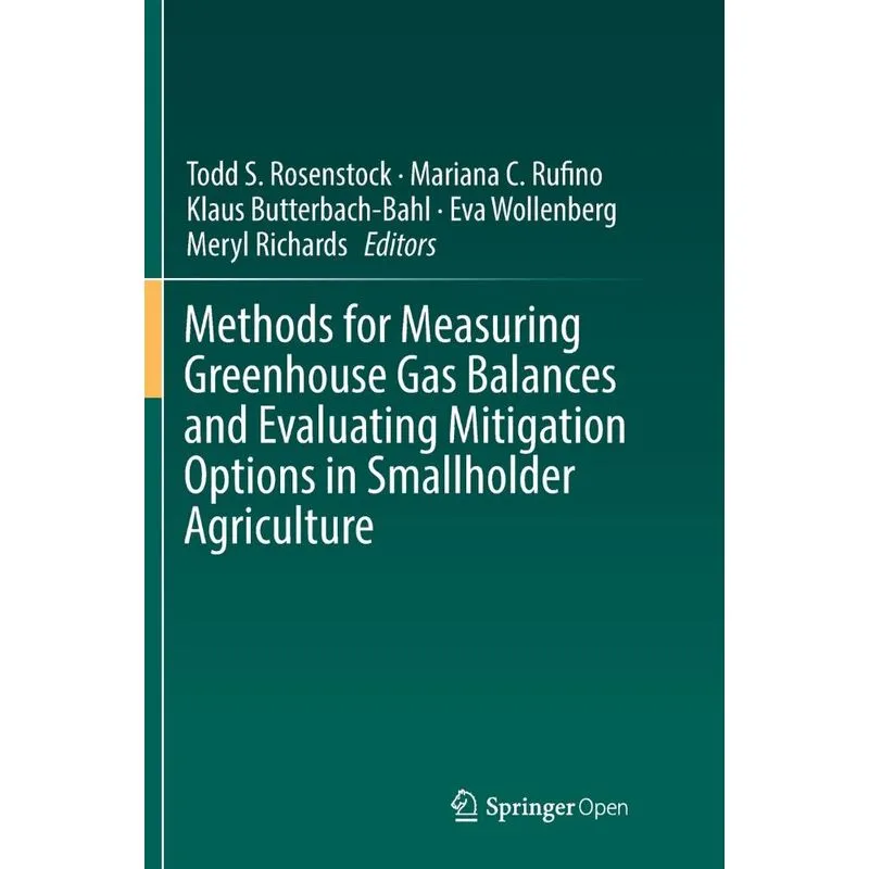 Methods for Measuring Greenhouse Gas Balances and Evaluatin