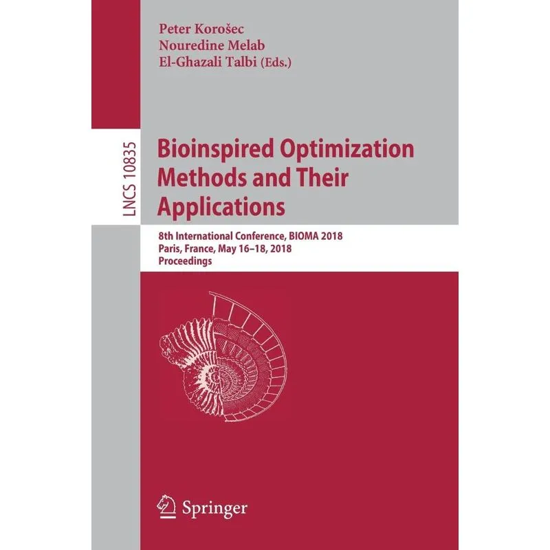 Bioinspired Optimization Methods and Their Applications