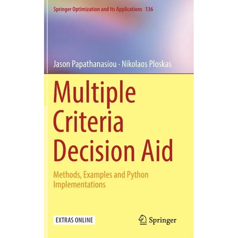 Multiple Criteria Decision Aid