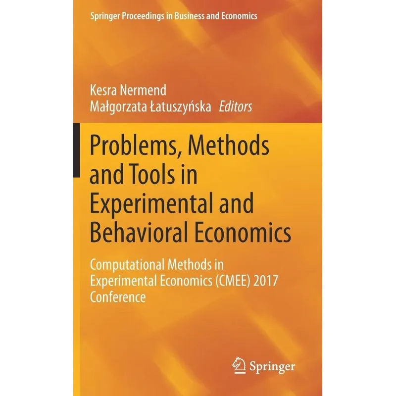 Problems, Methods and Tools in Experimental and Behavioral