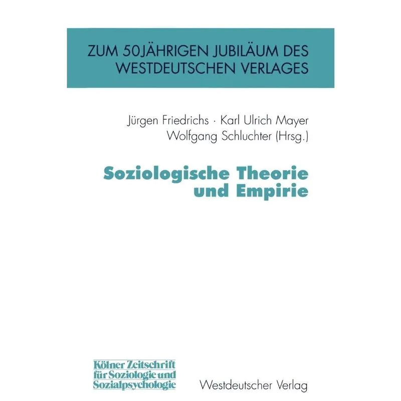 Soziologische Theorie und Empirie
