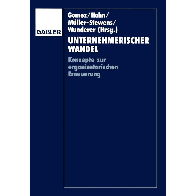 Unternehmerischer Wandel