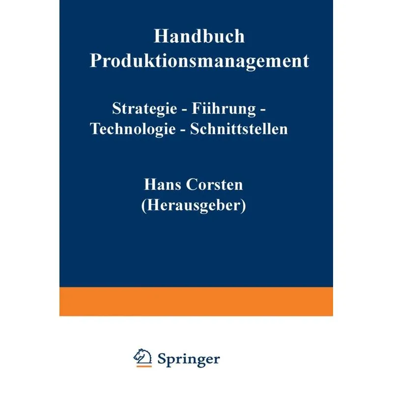 Handbuch Produktionsmanagement