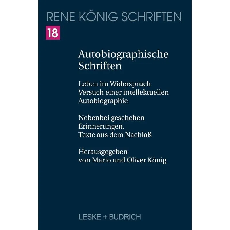 Autobiographische Schriften
