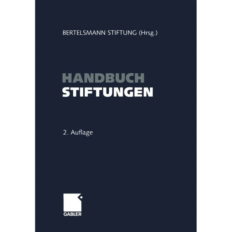 Handbuch Stiftungen