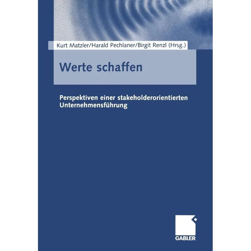 Werte Schaffen. Werte Schaffen