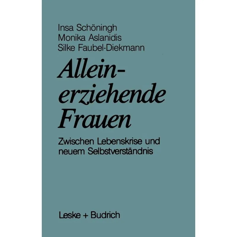 Alleinerziehende Frauen