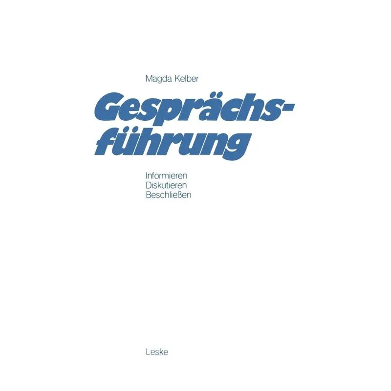 Gesprachsfuhrung