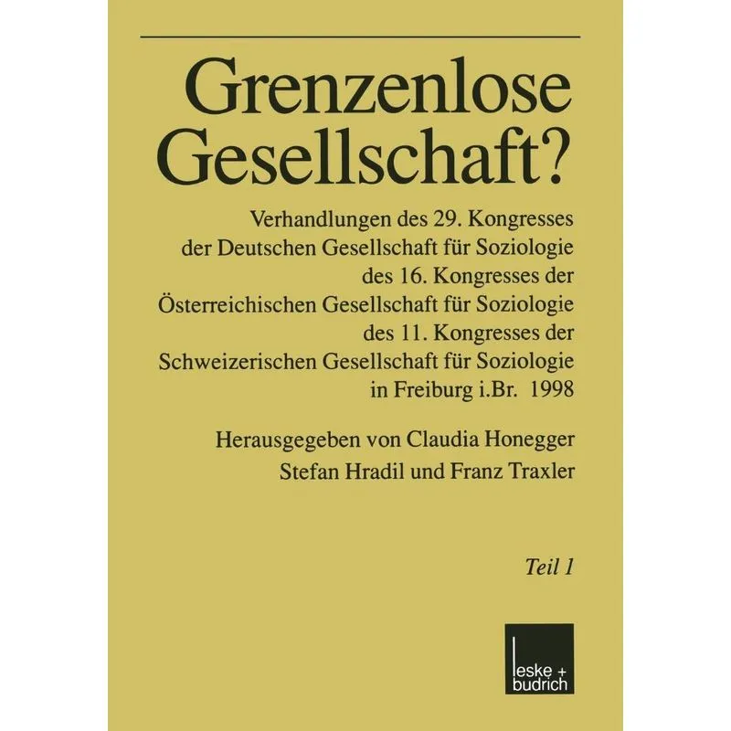 Grenzenlose Gesellschaft?