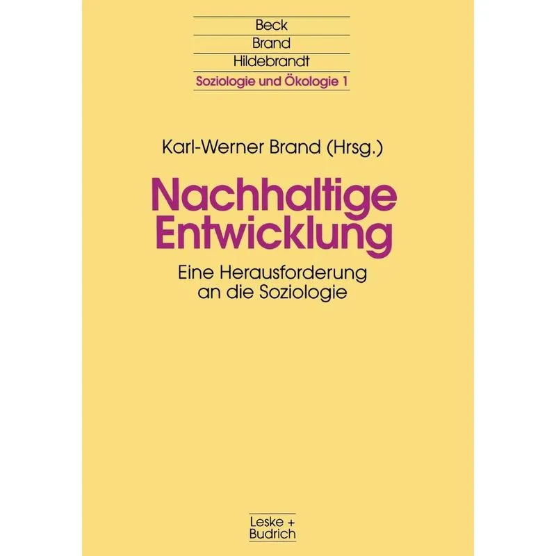 Nachhaltige Entwicklung