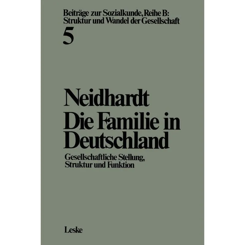 Die Familie in Deutschland