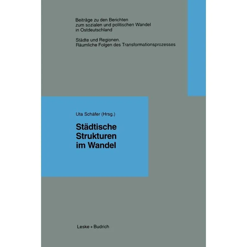 Städtische Strukturen im Wandel