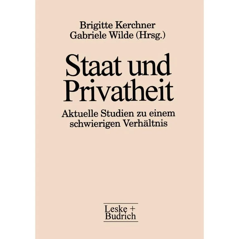 Staat und Privatheit