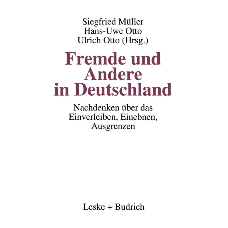 Fremde und Andere in Deutschland