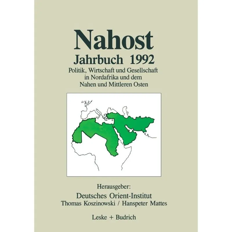 Nahost Jahrbuch 1992