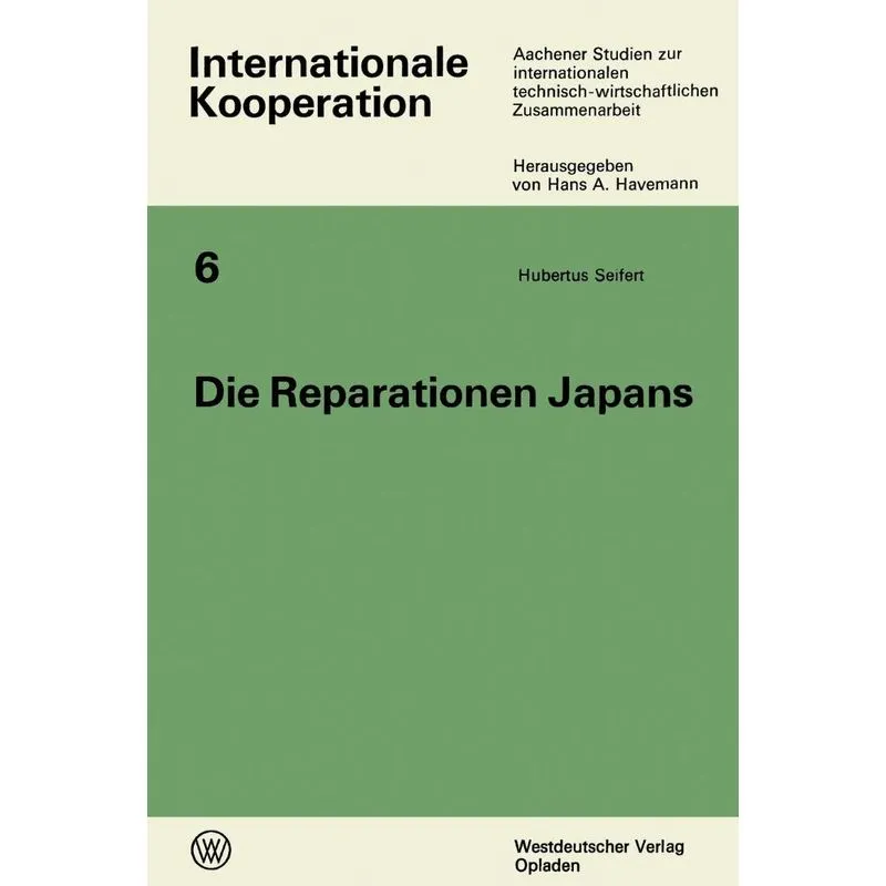 Die Reparationen Japans