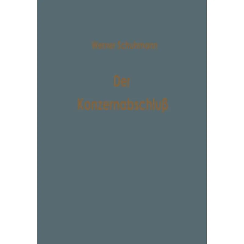 Der Konzernabschluß