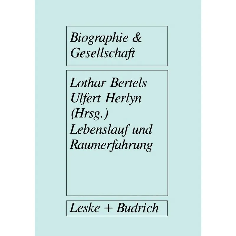 Lebenslauf und Raumerfahrung