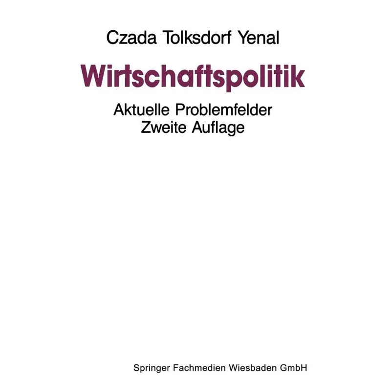 Wirtschaftspolitik