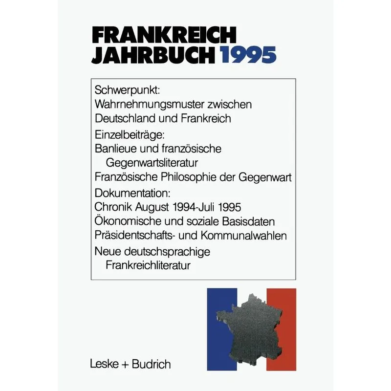 Frankreich-Jahrbuch 1995