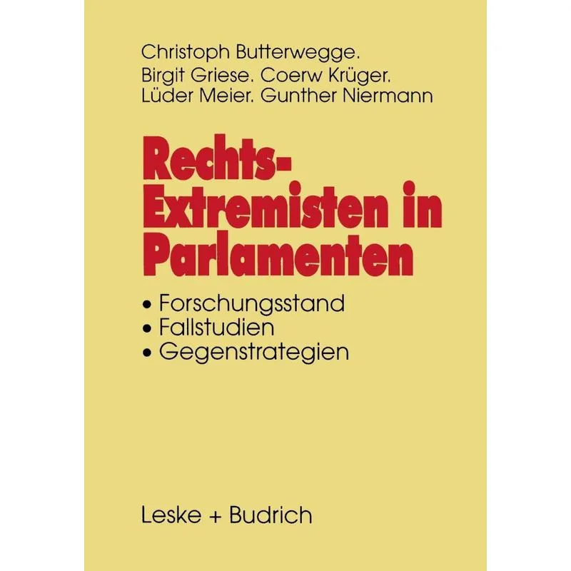 Rechtsextremisten in Parlamenten