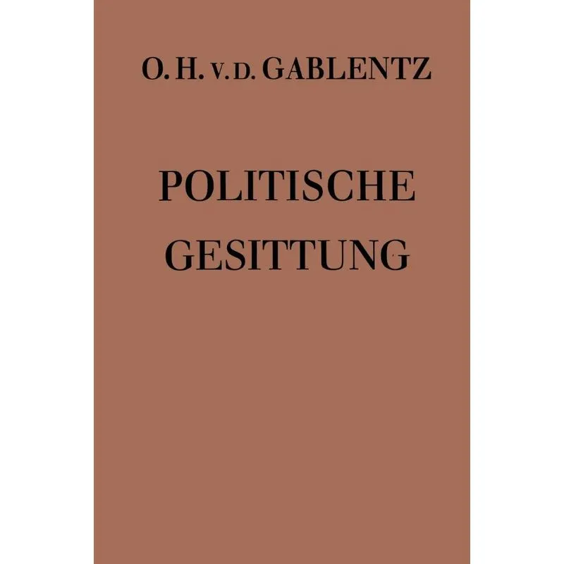 Politische Gesittung