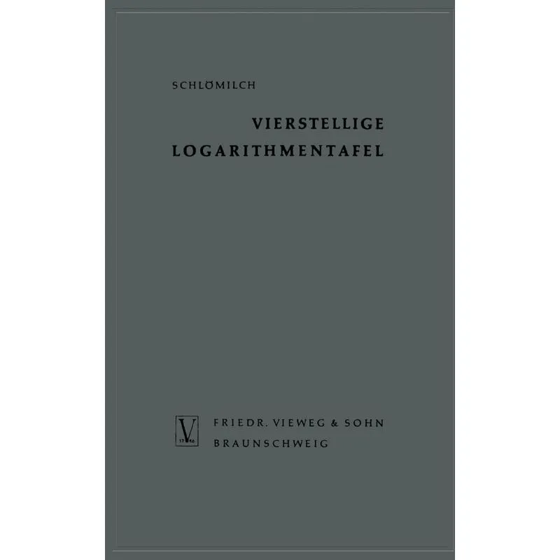 Vierstellige Logarithmentafel