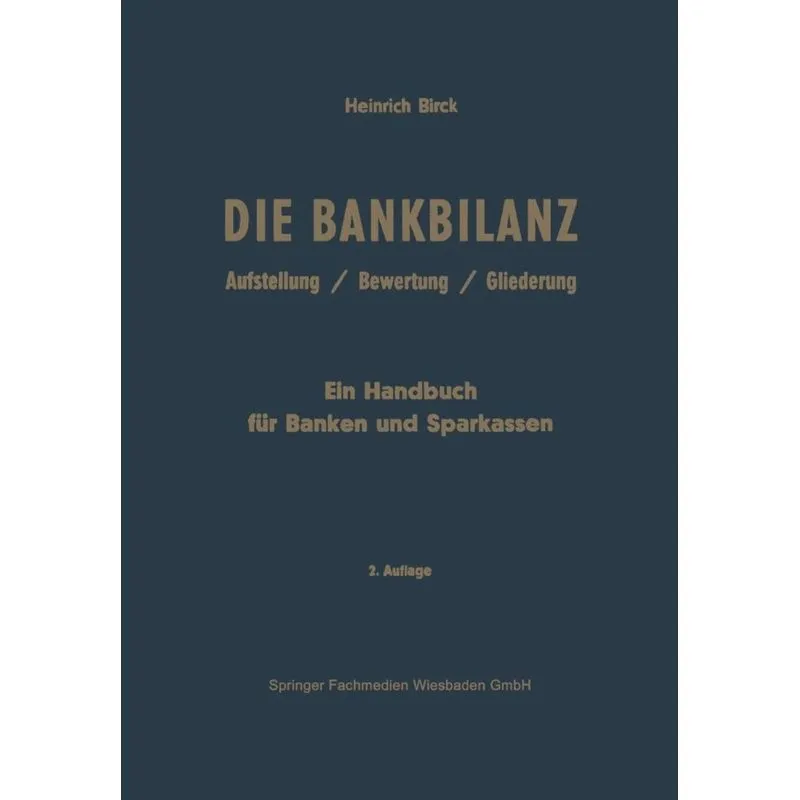 Die Bankbilanz