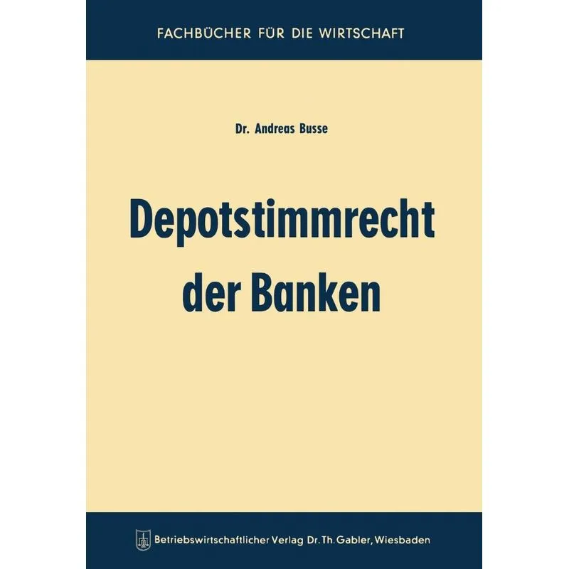 Depotstimmrecht der Banken
