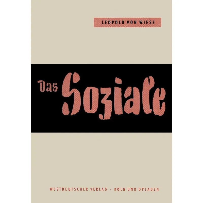 Das Soziale Im Leben Und Im Denken