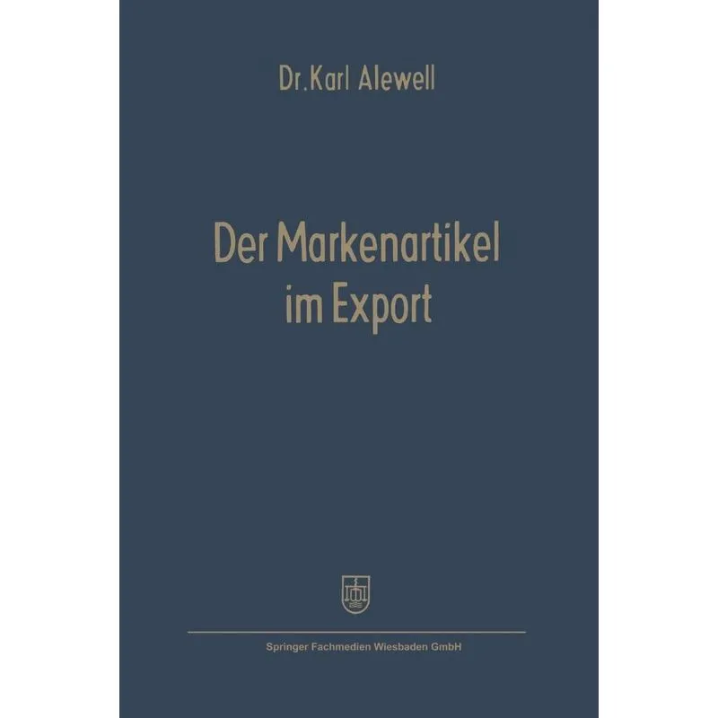 Der Markenartikel im Export