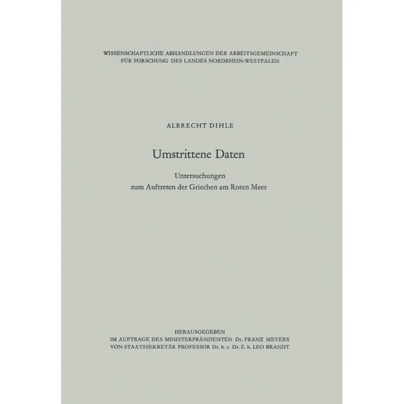 Umstrittene Daten
