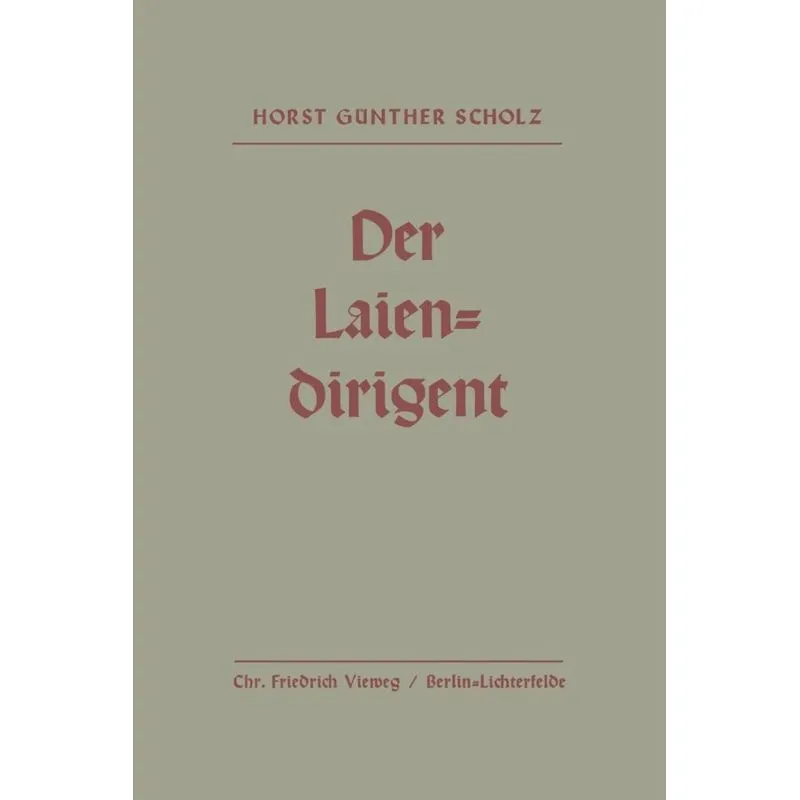Der Laiendirigent
