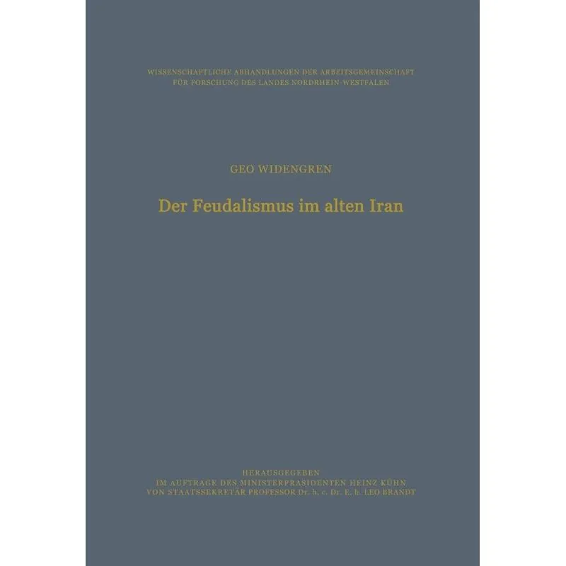 Der Feudalismus im alten Iran