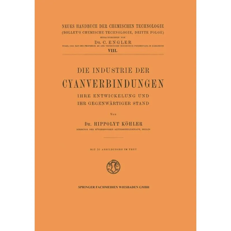 Die Industrie der Cyanverbindungen