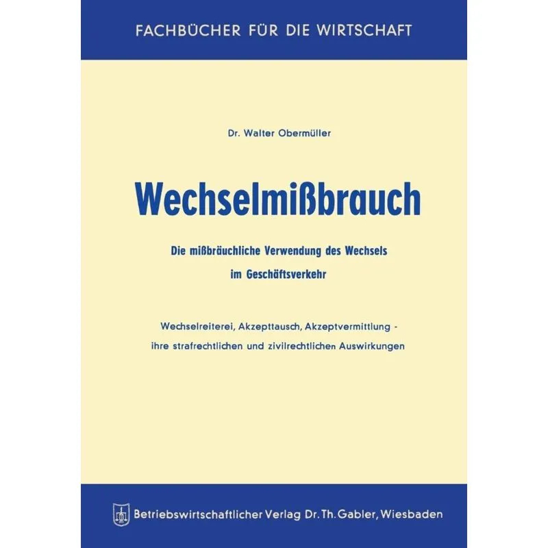 Wechselmissbrauch