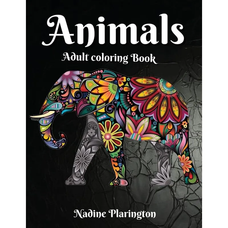 Adult coloring book Animals