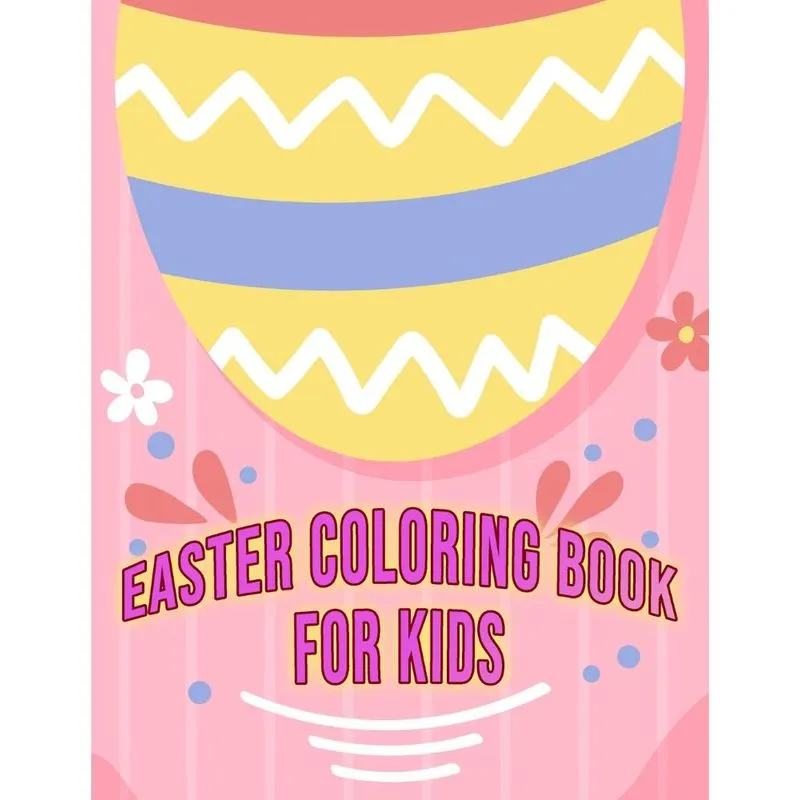 Easter Coloring Book For Kids
