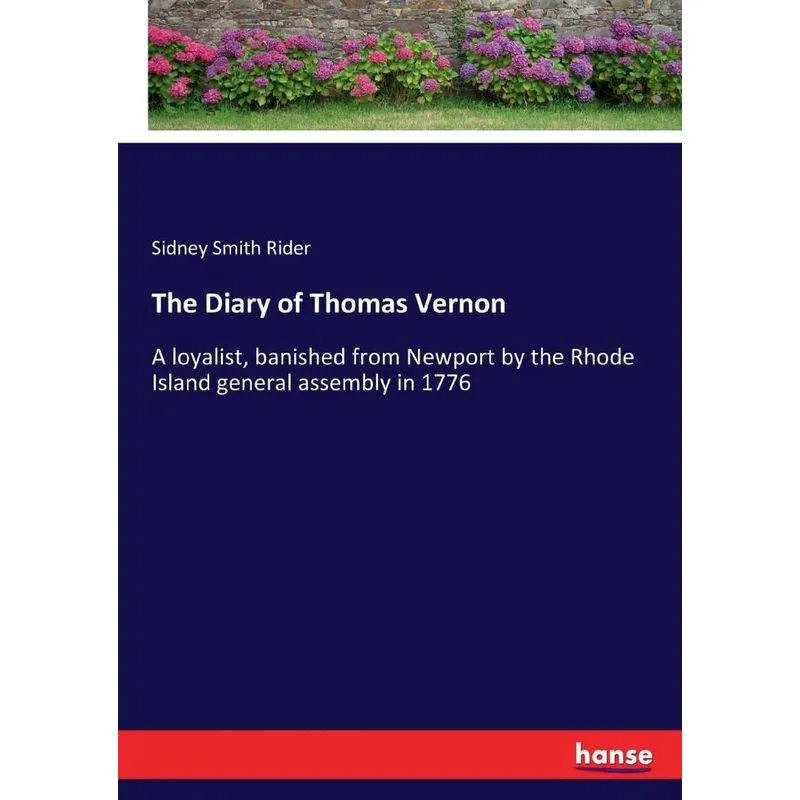 The Diary of Thomas Vernon