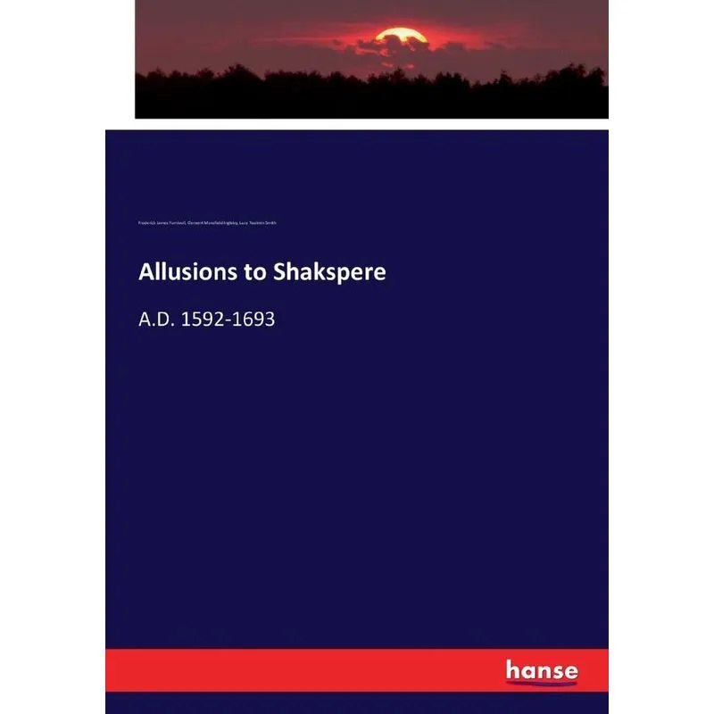 Allusions to Shakspere